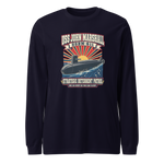 USS John Marshall (SSBN-611) Deterrent Patrol Long Sleeve Shirt - Retro