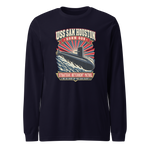USS Sam Houston (SSBN-609) Deterrent Patrol Long Sleeve Shirt - Retro