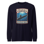 USS Sam Rayburn (SSBN-635) Deterrent Patrol Long Sleeve Shirt - Retro