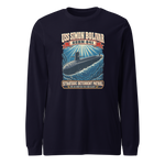 USS Simon Bolivar (SSBN-641) Deterrent Patrol Long Sleeve Shirt - Retro