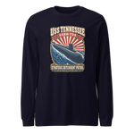 USS Tennessee (SSBN-734) Deterrent Patrol Long Sleeve Shirt - Retro