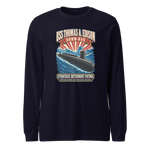 USS Thomas A. Edison (SSBN-610) Deterrent Patrol Long Sleeve Shirt - Retro