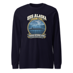 USS Alaska (SSBN-732) Deterrent Patrol Long Sleeve Shirt - Emblem