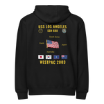 USS Los Angeles (SSN-688) 2003 WestPac Cruise Zip Hoodie