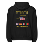 USS Minneapolis-Saint Paul (SSN-708) 2006-07 North Atlantic Cruise Zip Hoodie