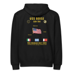 USS Boise (SSN-764) 2003 Med/Arabian Gulf Cruise Zip Hoodie