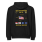 USS Hampton (SSN-767) 2008-09 WestPac Cruise Zip Hoodie
