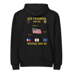 USS Pasadena (SSN-752) 1991-92 WestPac Cruise Zip Hoodie