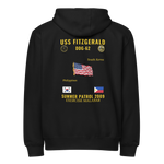 USS Fitzgerald (DDG-62) 2009 Summer Patrol Cruise Zip Hoodie