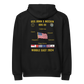 USS John S McCain (DDG-56) 2024 Middle East Cruise Zip Hoodie