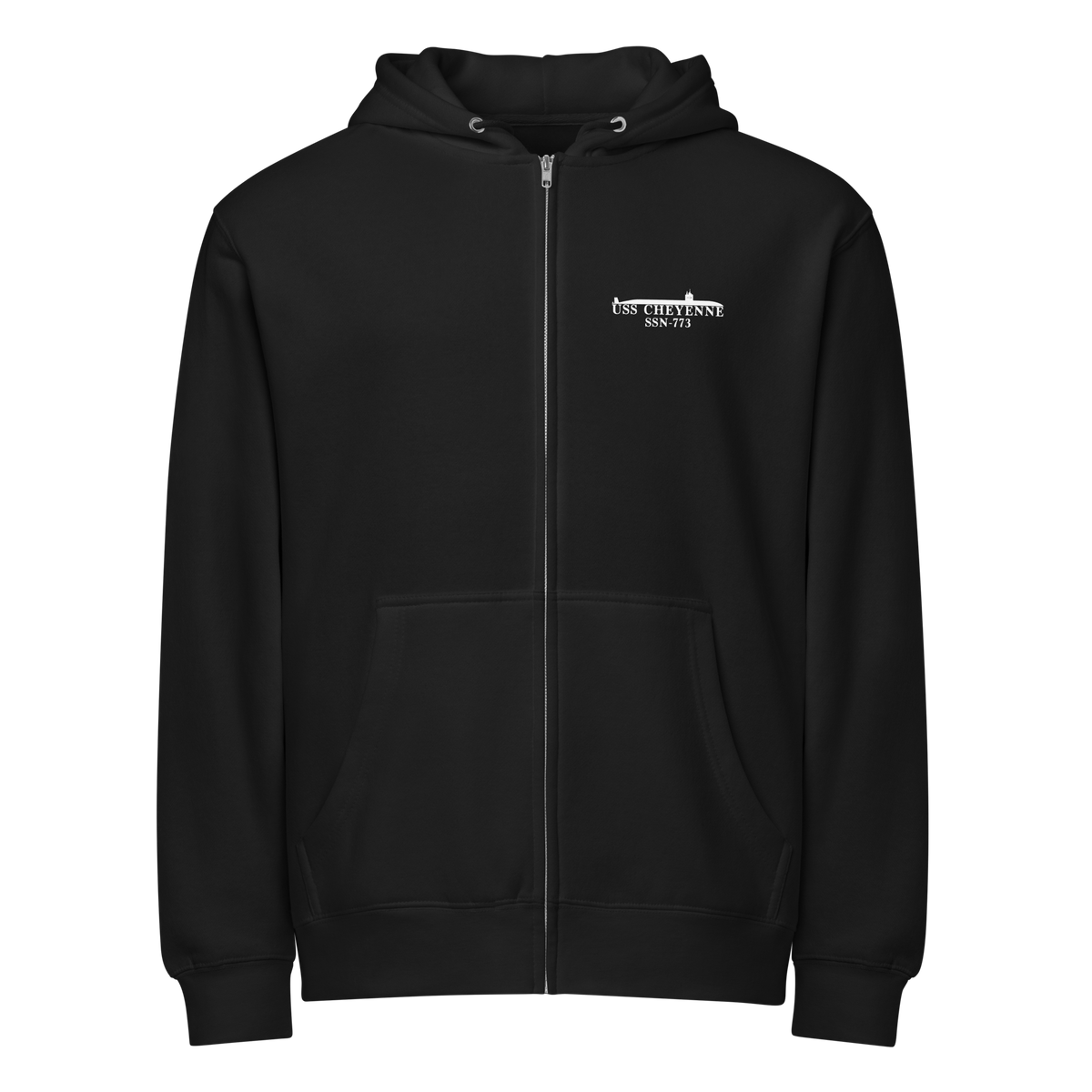 USS Cheyenne (SSN-773) 2015 WestPac Cruise Zip Hoodie