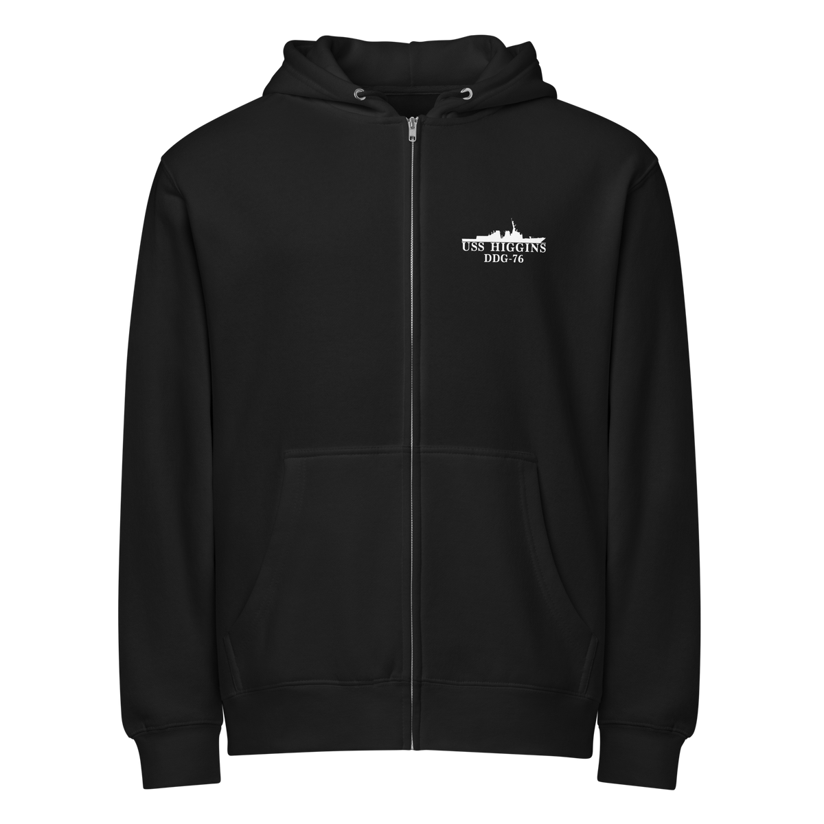USS Higgins (DDG-76) 2024 Fall Patrol Cruise Zip Hoodie