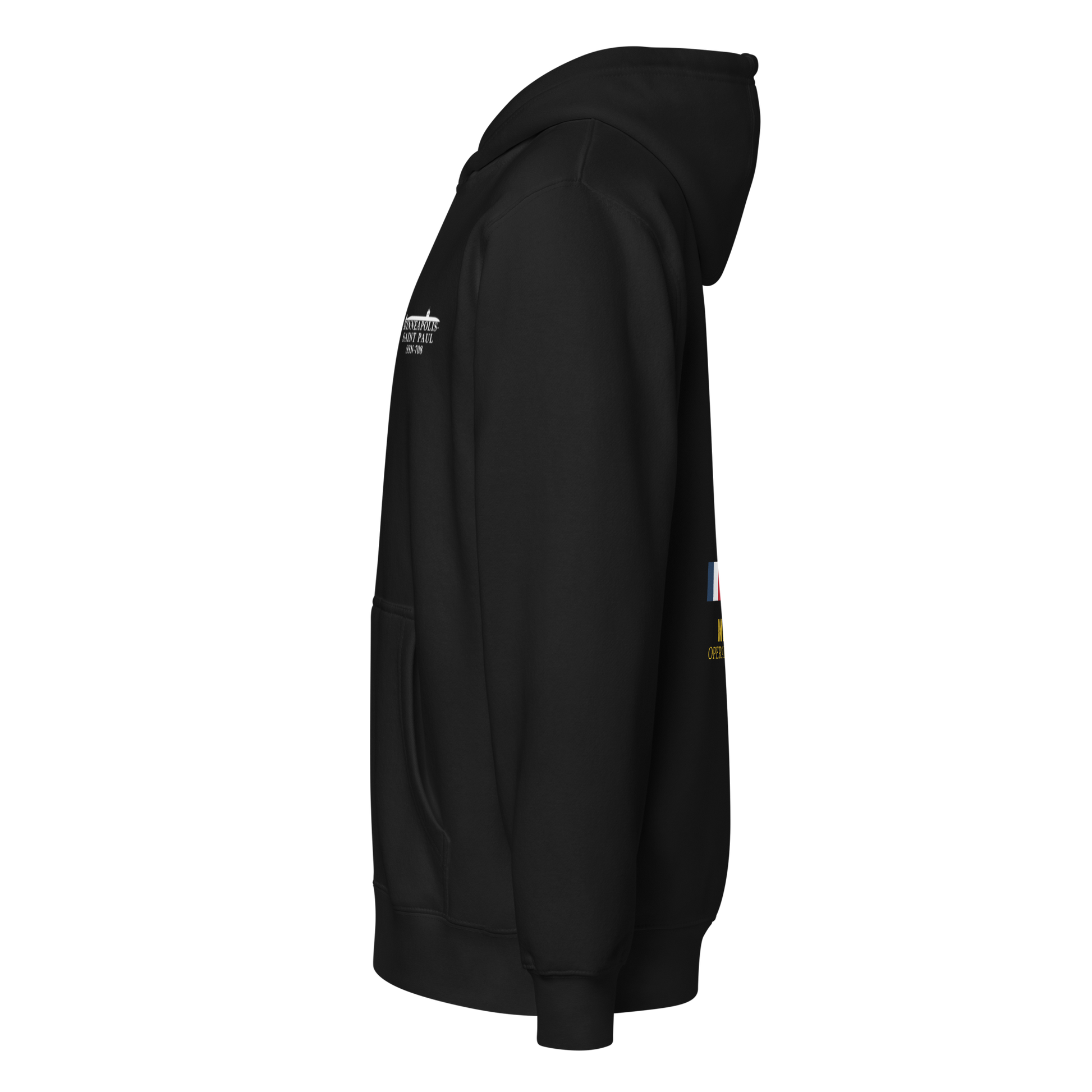 USS Minneapolis-Saint Paul (SSN-708) 2002 Med Cruise Zip Hoodie
