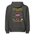 USS Los Angeles (SSN-688) 1981 WestPac/Indian Ocean Cruise Zip Hoodie