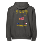 USS Los Angeles (SSN-688) 2007 WestPac Cruise Zip Hoodie