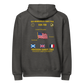 USS Minneapolis-Saint Paul (SSN-708) 1986 Northern Europe Cruise Zip Hoodie