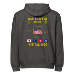 USS Buffalo (SSN-715) 2006 WestPac Cruise Zip Hoodie