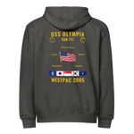 USS Olympia (SSN-717) 2005 WestPac Cruise Zip Hoodie