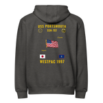 USS Portsmouth (SSN-707) 1997 WestPac Cruise Zip Hoodie