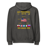 USS Providence (SSN-719) 1998 Med Cruise Zip Hoodie