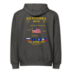 USS Fitzgerald (DDG-62) 2011 Fall Patrol Cruise Zip Hoodie