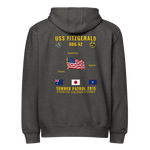 USS Fitzgerald (DDG-62) 2015 Summer Patrol Cruise Zip Hoodie