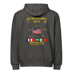 USS Arleigh Burke (DDG-51) 2014 Med/Gulf Cruise Zip Hoodie
