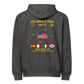 USS Donald Cook (DDG-75) 2002-03 Med Cruise Zip Hoodie