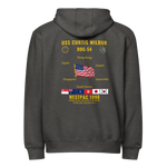 USS Curtis Wilbur (DDG-54) 1998 WestPac Cruise Zip Hoodie