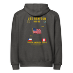 USS Benfold (DDG-65) 2004 South America Cruise Zip Hoodie