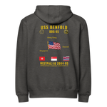 USS Benfold (DDG-65) 2004-05 WestPac/IO Cruise Zip Hoodie