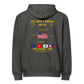 USS John S McCain (DDG-56) 2016 Fall Patrol Cruise Zip Hoodie