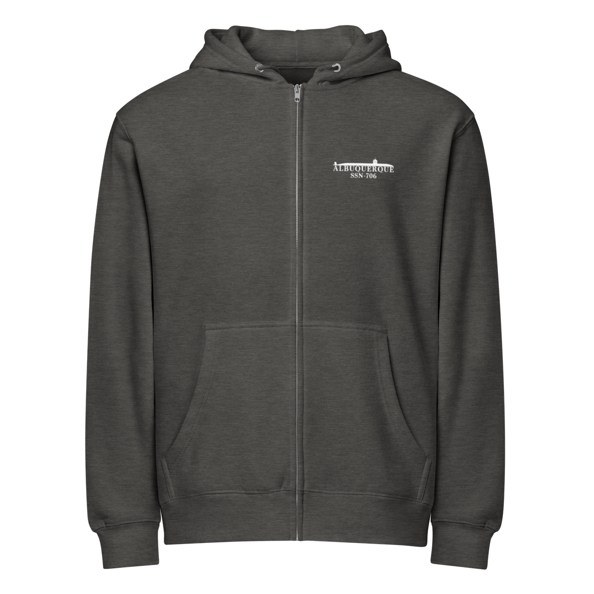 USS Albuquerque (SSN-706) 2011 WestPac Cruise Zip Hoodie