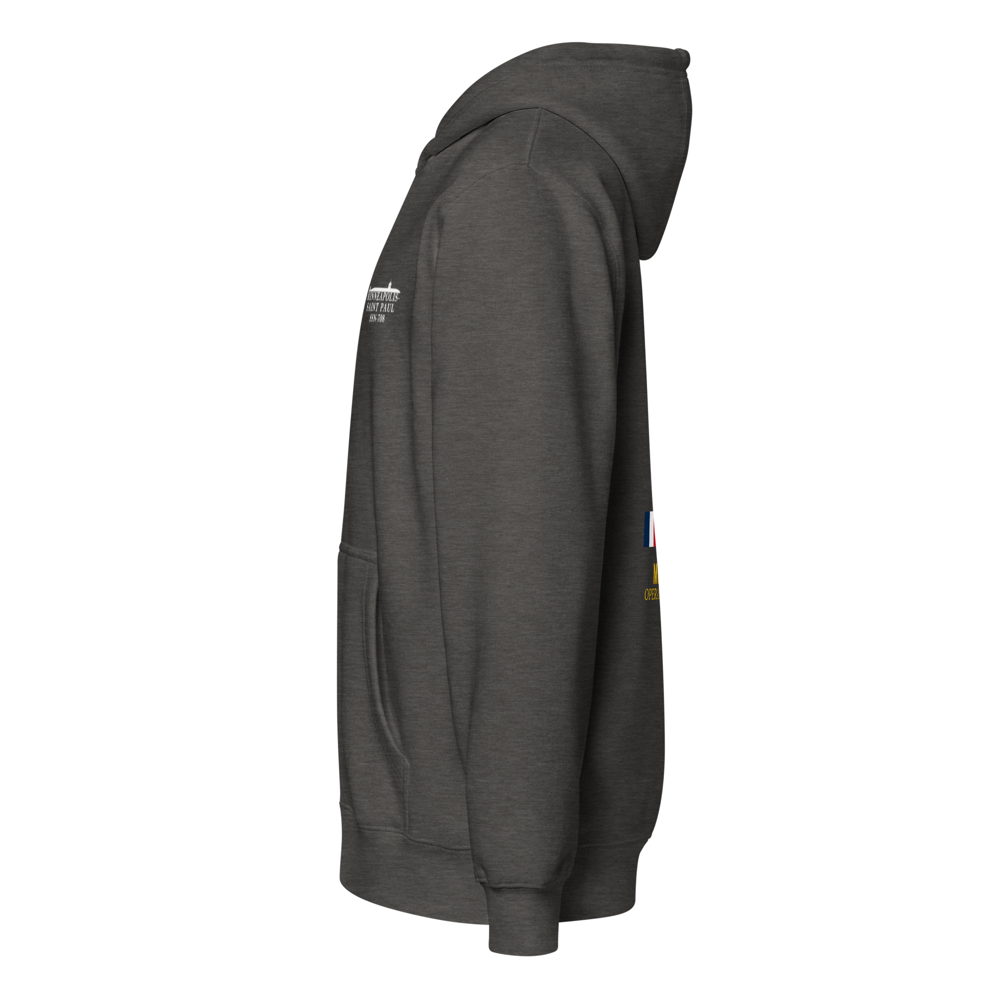 USS Minneapolis-Saint Paul (SSN-708) 2002 Med Cruise Zip Hoodie