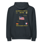 USS Minneapolis-Saint Paul (SSN-708) 1994-95 North Atlantic Cruise Zip Hoodie