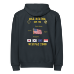 USS Helena (SSN-725) 2000 WestPac Cruise Zip Hoodie