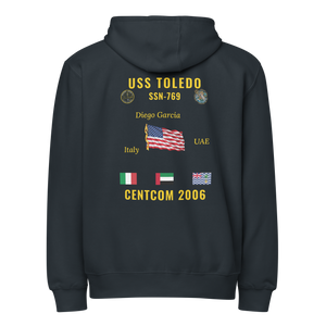 USS Toledo (SSN-769) 2006 CENTCOM Cruise Zip Hoodie