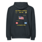 USS Hyman G. Rickover (SSN-709) 1986 N. Atlantic Cruise Zip Hoodie