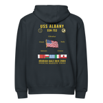 USS Albany (SSN-753) 2004 Arabian Gulf/Med Cruise Zip Hoodie