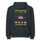 USS Annapolis (SSN-760) 2000 Med Cruise Zip Hoodie