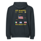 USS Memphis (SSN-691) 1979 Med Cruise Zip Hoodie