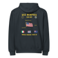 USS Memphis (SSN-691) 1980-81 World Cruise Zip Hoodie