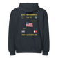 USS Portsmouth (SSN-707) 1995-96 5th Fleet Cruise Zip Hoodie