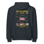 USS Fitzgerald (DDG-62) 2025-26 Indo-pacific Cruise Zip Hoodie