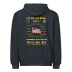 USS Arleigh Burke (DDG-51) 2009 Africa/Med Cruise Zip Hoodie