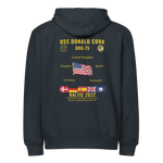 USS Donald Cook (DDG-75) 2022 Baltic Cruise Zip Hoodie