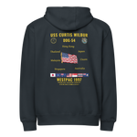 USS Curtis Wilbur (DDG-54) 1997 WestPac Cruise Zip Hoodie