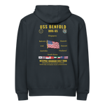 USS Benfold (DDG-65) 1999 WestPac/Arabian Gulf Cruise Zip Hoodie