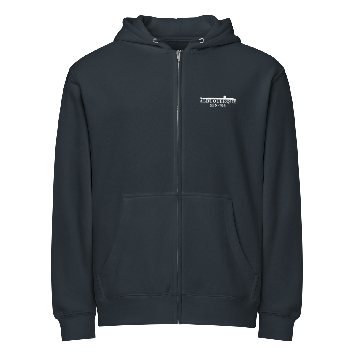 USS Albuquerque (SSN-706) 2011 WestPac Cruise Zip Hoodie