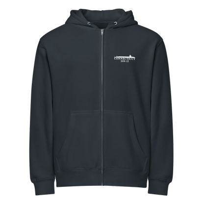USS Connecticut (SSN-22) 2004 Med Cruise Zip Hoodie